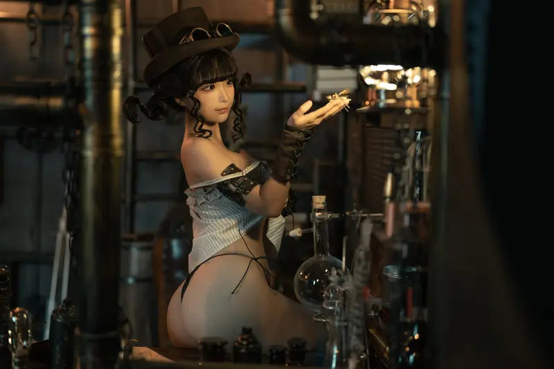 蠢沫沫 NO.200 蒸汽少女 – 048.webp