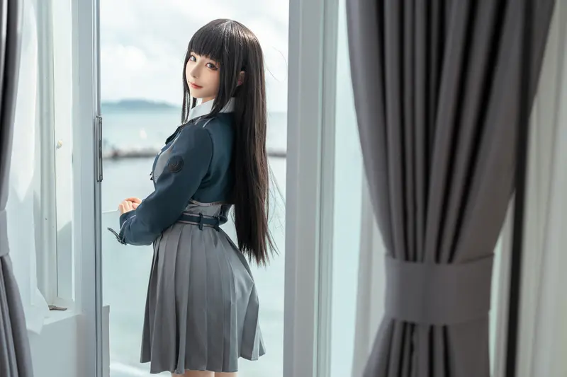蠢沫沫 NO.201 &桃良阿宅 莉可莉丝 – 012.webp