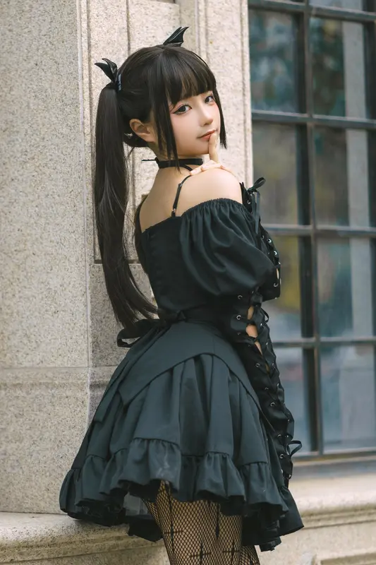 蠢沫沫 NO.202 双马尾小恶魔 – 016.webp