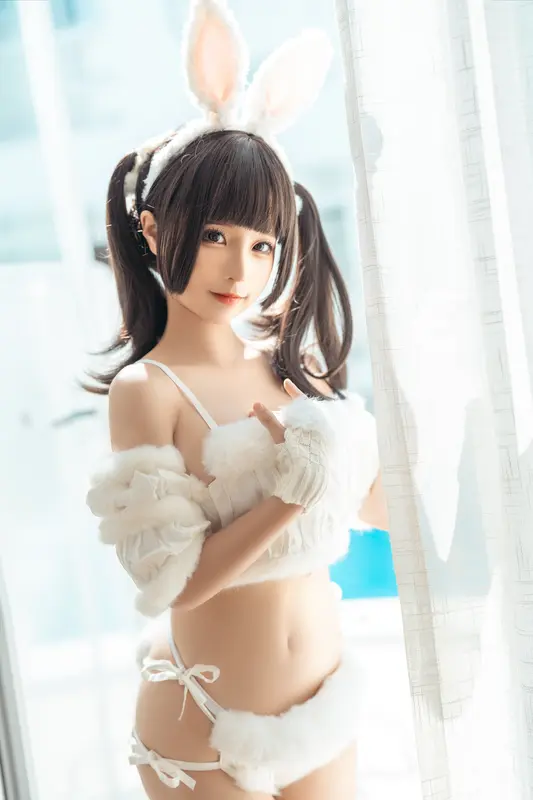 蠢沫沫 NO.203 绵绵兔 – 001.webp