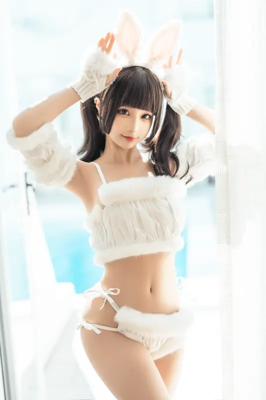 蠢沫沫 NO.203 绵绵兔 – 003.webp