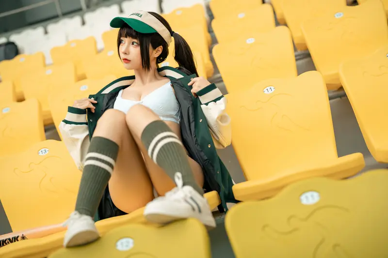 蠢沫沫 NO.204 棒球女孩 – 022.webp