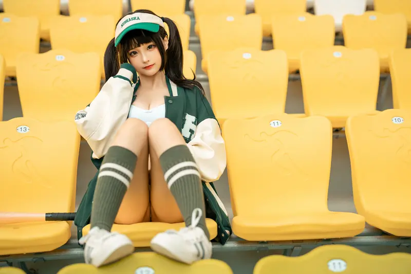 蠢沫沫 NO.204 棒球女孩 – 026.webp