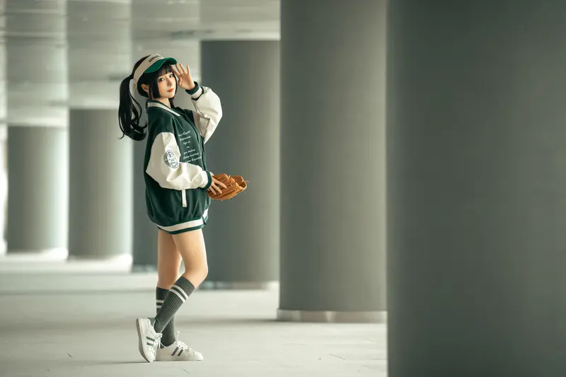 蠢沫沫 NO.204 棒球女孩 – 042.webp