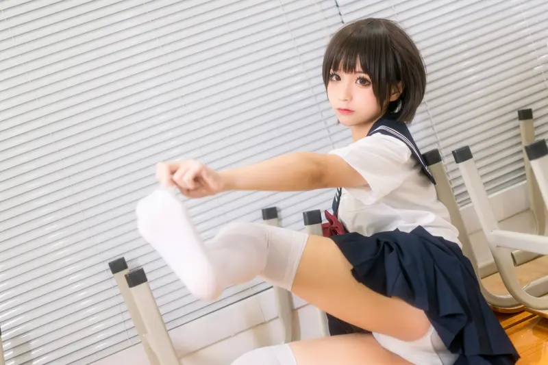 蠢沫沫 NO.22 教室 – 011.webp