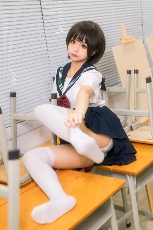 蠢沫沫 NO.22 教室 – 013.webp