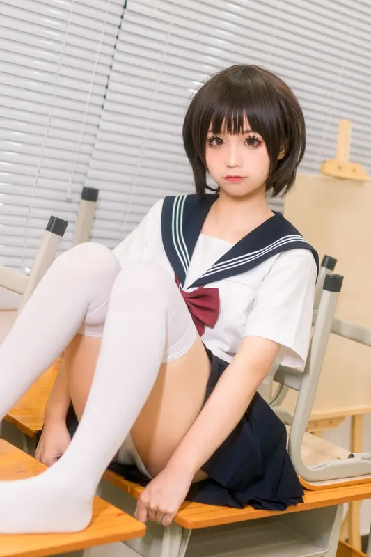 蠢沫沫 NO.22 教室 – 014.webp