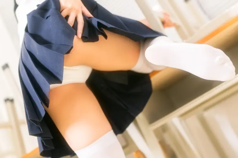 蠢沫沫 NO.22 教室 – 036.webp