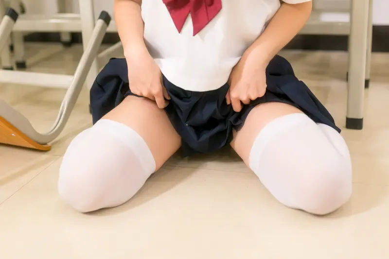 蠢沫沫 NO.22 教室 – 044.webp