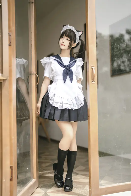 蠢沫沫 NO.221 猫猫女仆 – 011.webp
