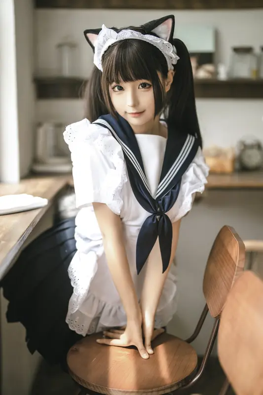 蠢沫沫 NO.221 猫猫女仆 – 019.webp