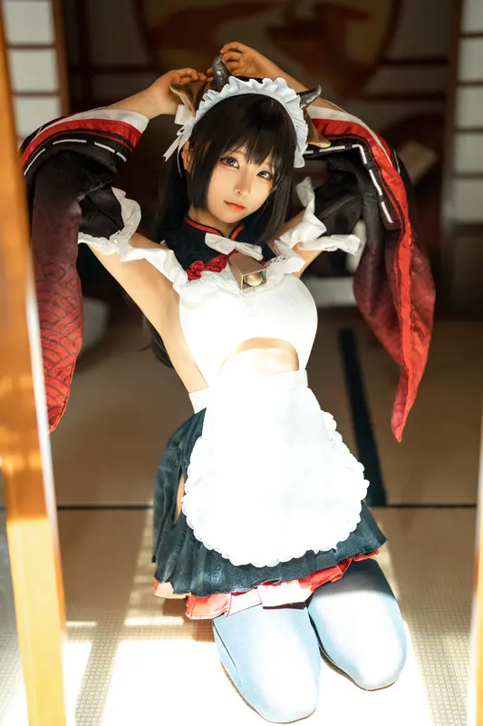牛牛女仆主题写真