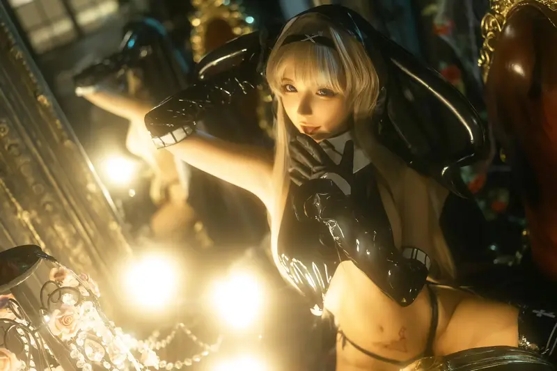 蠢沫沫 NO.225 修女 – 002.webp