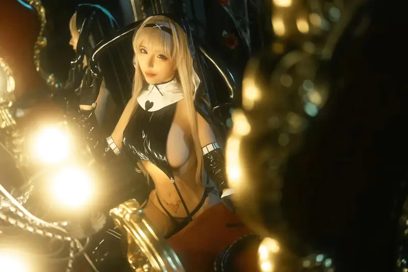 蠢沫沫 NO.225 修女 – 009.webp