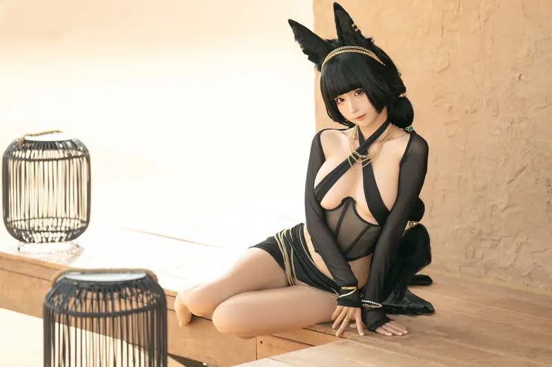蠢沫沫 NO.234 沙漠狐 – 007.webp