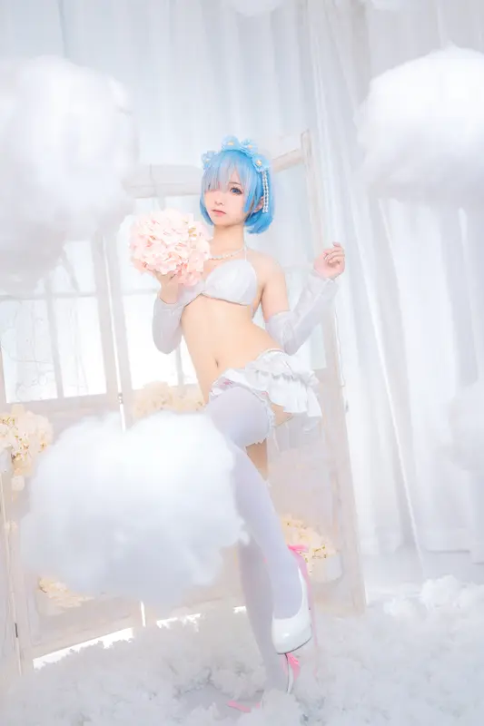 蠢沫沫 NO.24 雷姆花嫁 – 017.webp