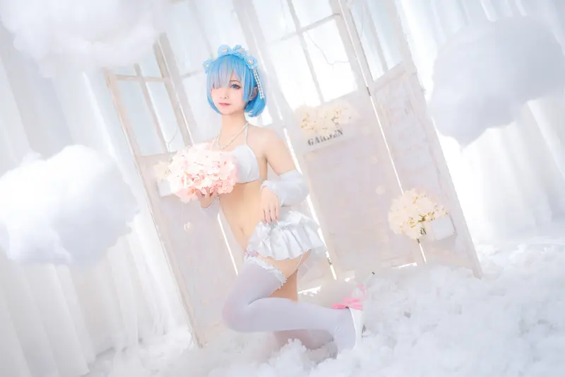 蠢沫沫 NO.24 雷姆花嫁 – 020.webp