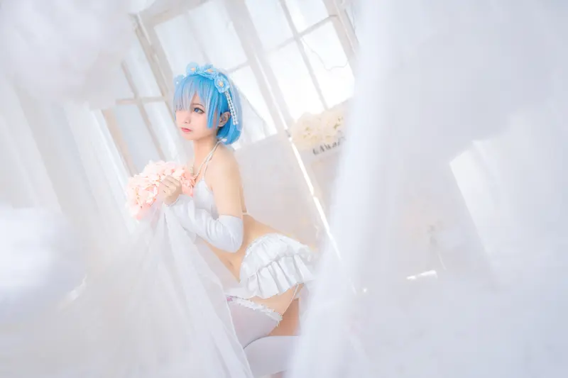 蠢沫沫 NO.24 雷姆花嫁 – 021.webp