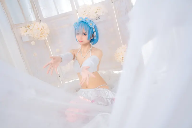 蠢沫沫 NO.24 雷姆花嫁 – 028.webp