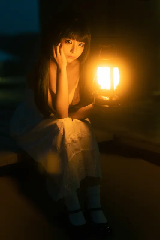 蠢沫沫 NO.241 海岸昏灯 – 001.webp