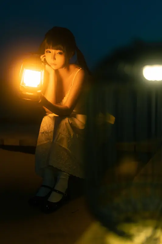 蠢沫沫 NO.241 海岸昏灯 – 002.webp