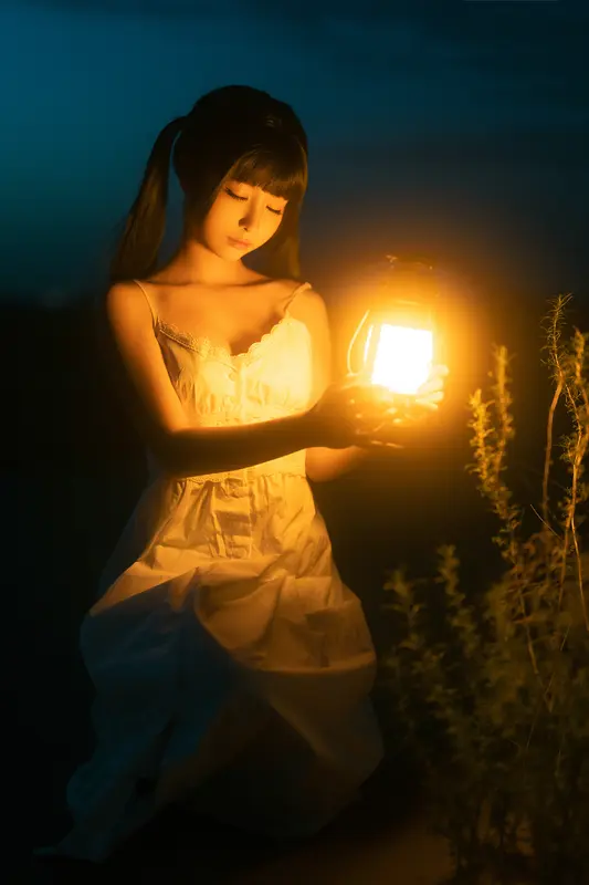 蠢沫沫 NO.241 海岸昏灯 – 003.webp