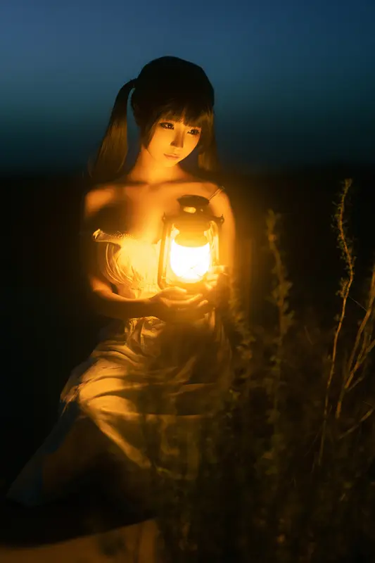 蠢沫沫 NO.241 海岸昏灯 – 004.webp