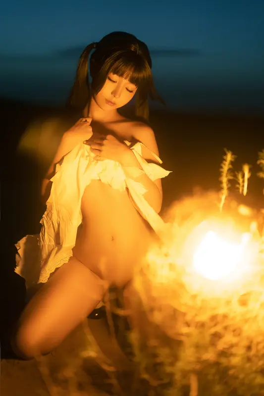 蠢沫沫 NO.241 海岸昏灯 – 009.webp