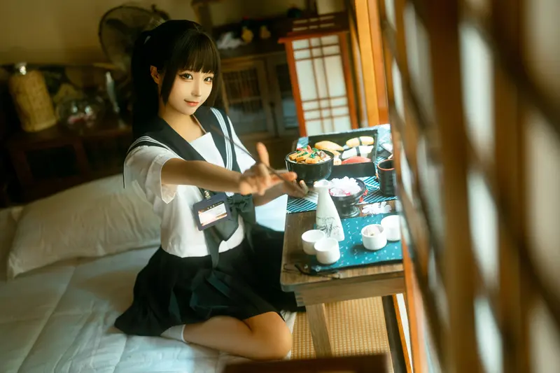 蠢沫沫 NO.242 居家学妹 – 003.webp