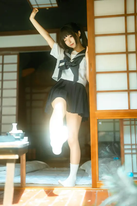 蠢沫沫 NO.242 居家学妹 – 010.webp