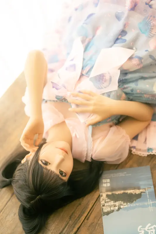 蠢沫沫 NO.243 可爱粉裙 – 002.webp