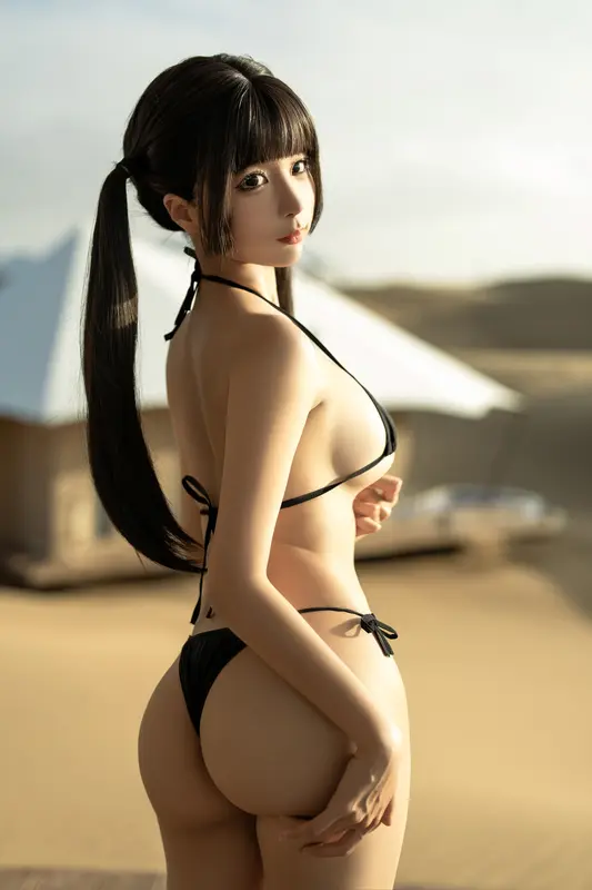 蠢沫沫 NO.246 沙漠比基尼 – 003.webp