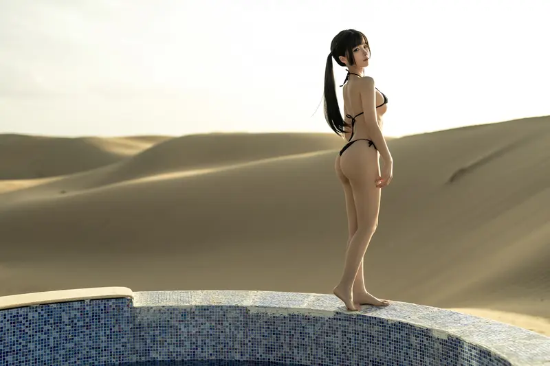 蠢沫沫 NO.246 沙漠比基尼 – 008.webp