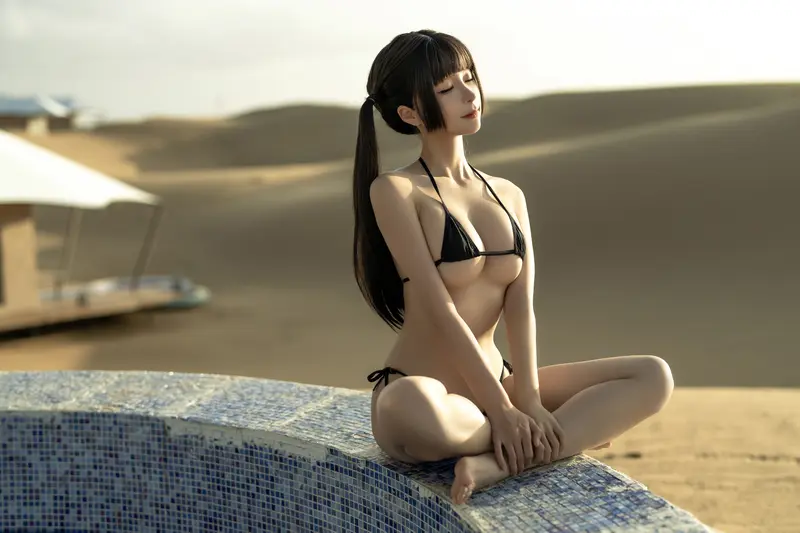 蠢沫沫 NO.246 沙漠比基尼 – 013.webp
