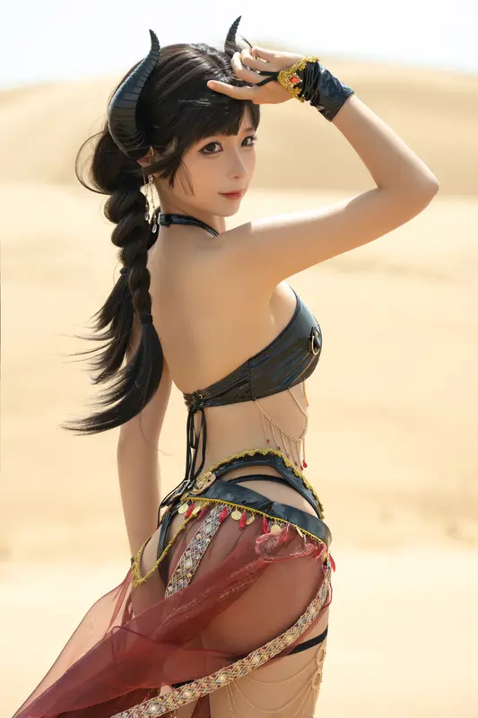 蠢沫沫 NO.248 沙漠魅魔 – 001.webp