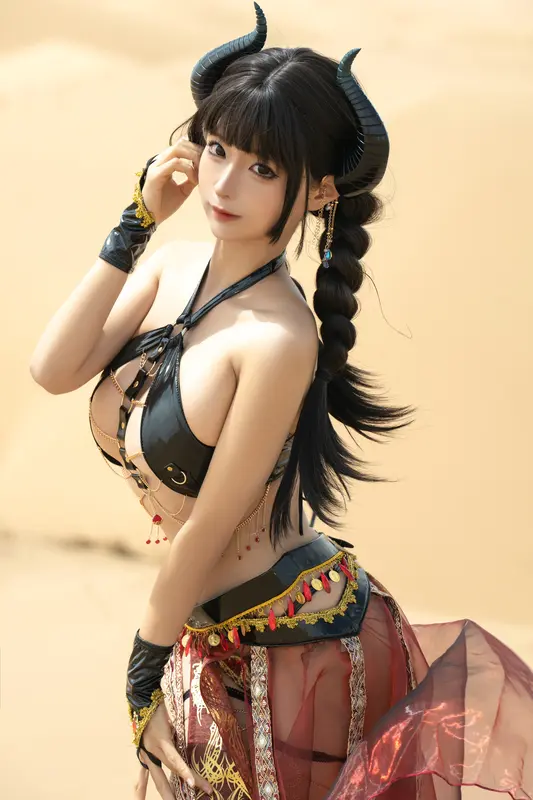 蠢沫沫 NO.248 沙漠魅魔 – 004.webp