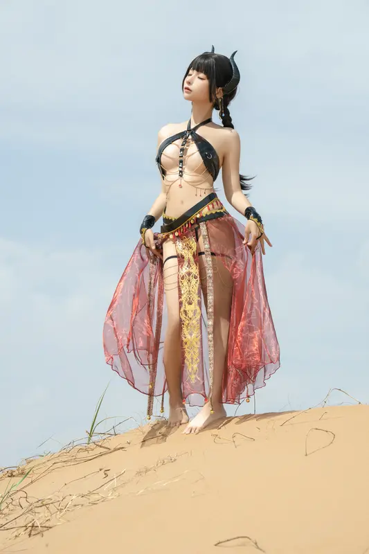 蠢沫沫 NO.248 沙漠魅魔 – 007.webp