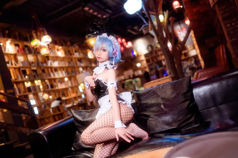 蠢沫沫 NO.25 雷姆兔女郎 – 029.webp