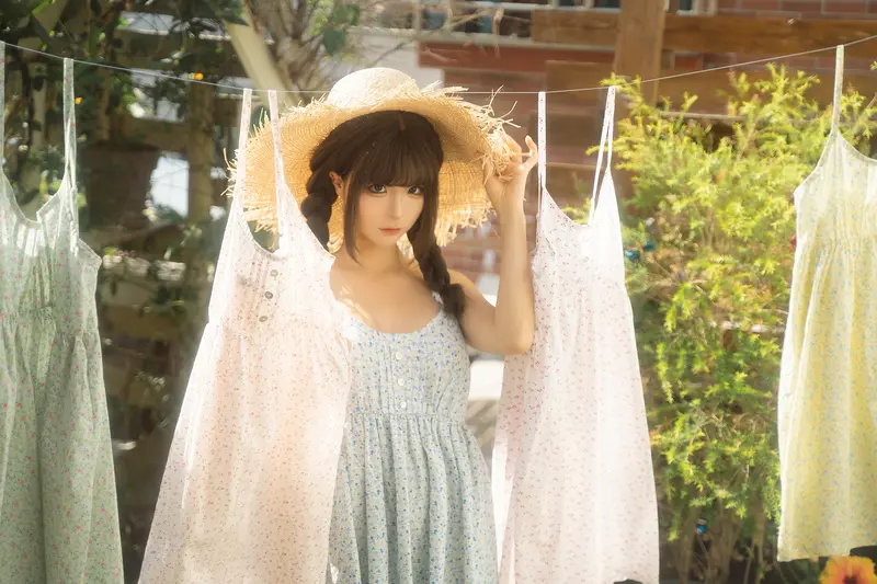 蠢沫沫 NO.264 晾衣服 – 005.webp