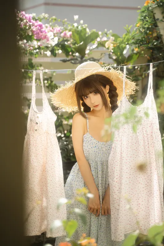 蠢沫沫 NO.264 晾衣服 – 006.webp