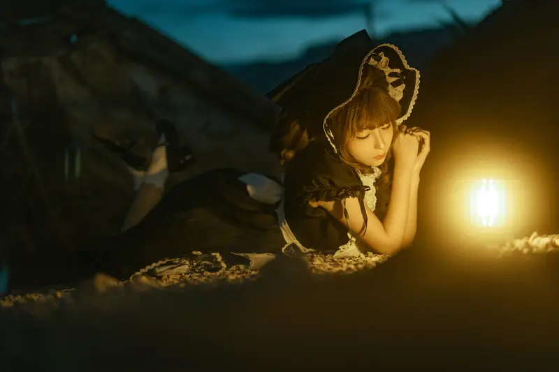 蠢沫沫 NO.268 洱海黑色 – 001.webp