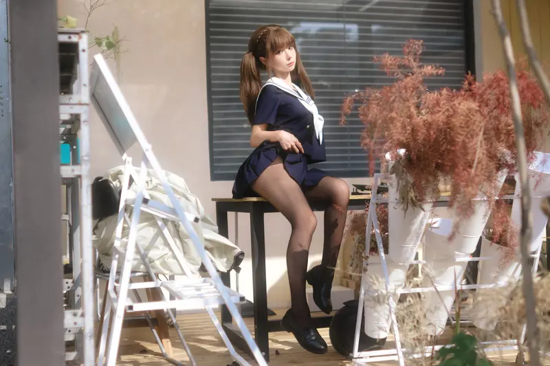 蠢沫沫 NO.276 T3赠品 午后 – 005.webp