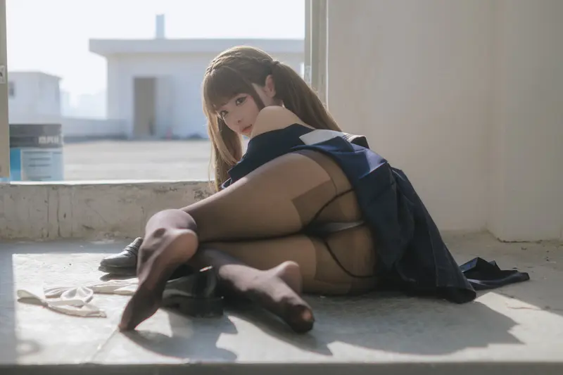蠢沫沫 NO.276 T3赠品 午后 – 033.webp