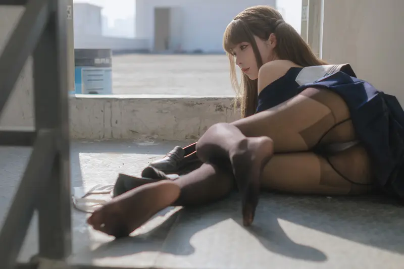 蠢沫沫 NO.276 T3赠品 午后 – 034.webp