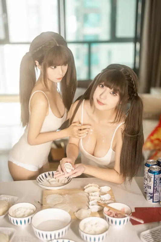 蠢沫沫 NO.281 &浅安安 双人新年贺岁 – 083.webp