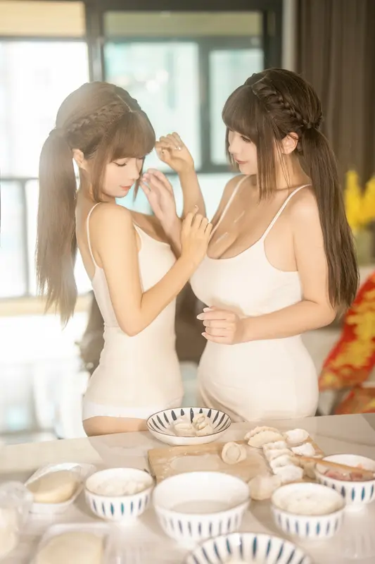 蠢沫沫 NO.281 &浅安安 双人新年贺岁 – 089.webp