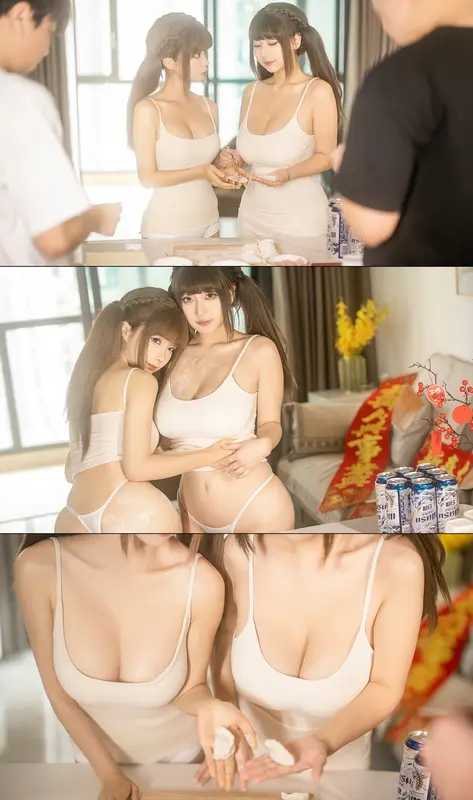 蠢沫沫 NO.281 &浅安安 双人新年贺岁 – 091.webp