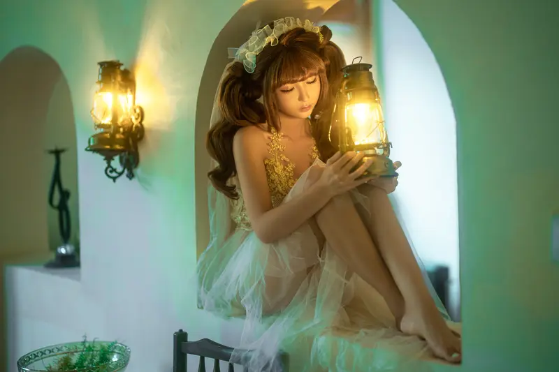 蠢沫沫 NO.282 烛灯 – 012.webp