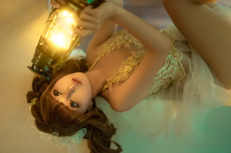 蠢沫沫 NO.282 烛灯 – 016.webp
