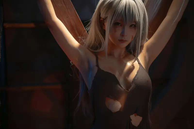 蠢沫沫 NO.292 奴隶少女希尔薇 – 003.webp